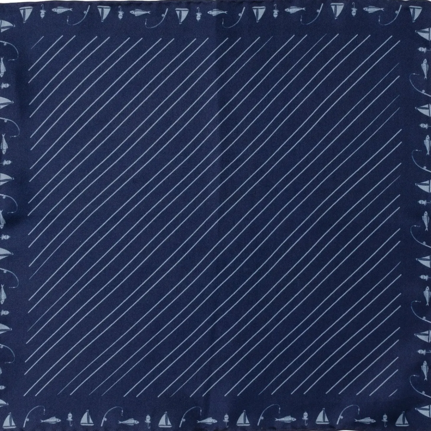 Cufflinks, Inc. Nautical Blue Pocket Square