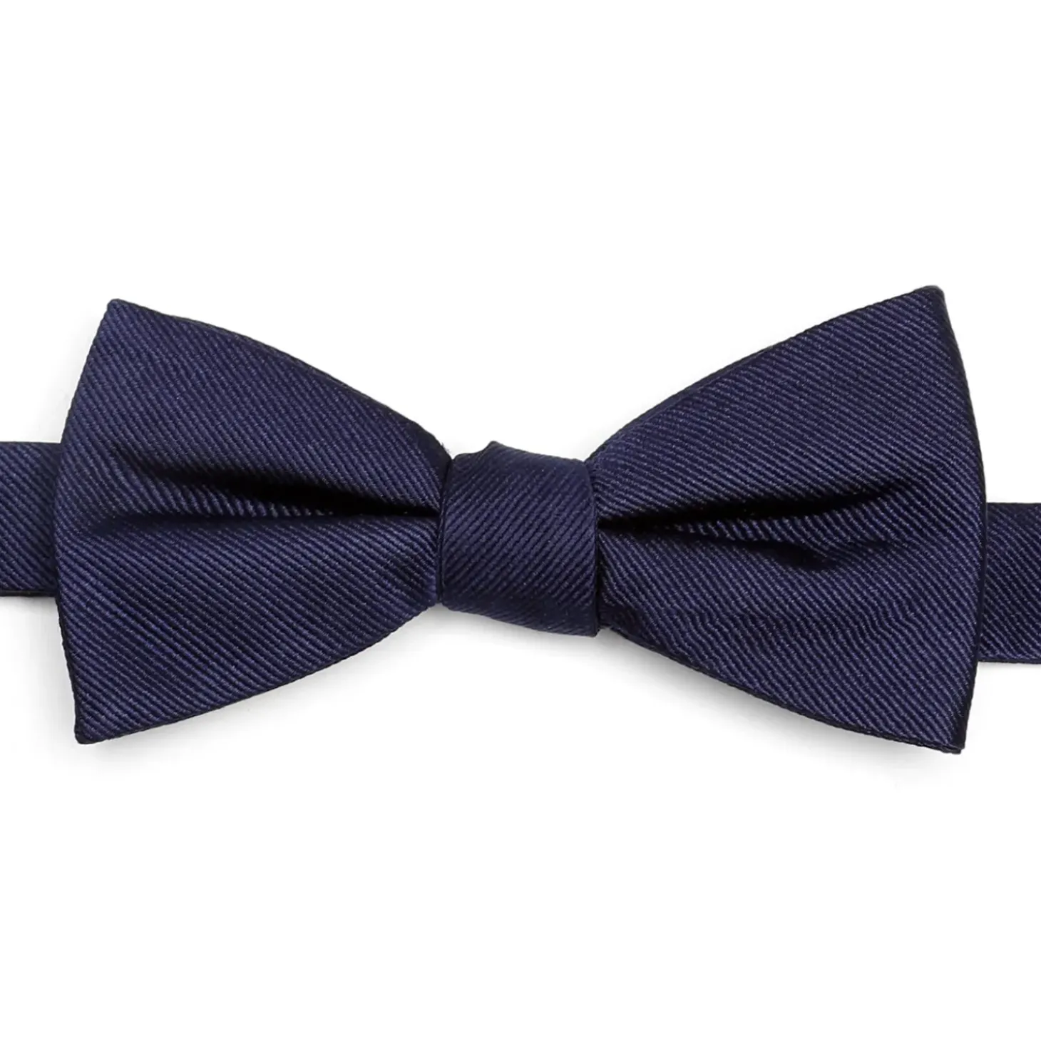 Ox and Bull Trading Co. Navy Silk Bow Tie