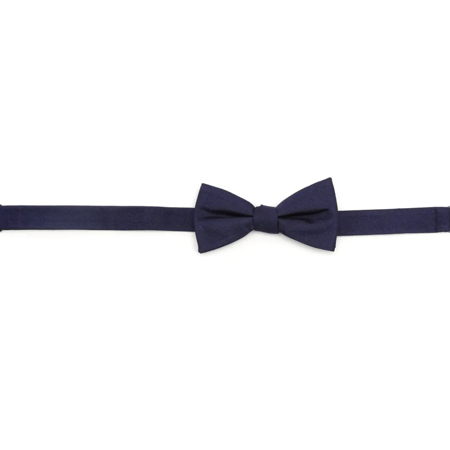 Ox and Bull Trading Co. Navy Silk Bow Tie