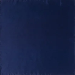 Ox and Bull Trading Co. Navy Silk Pocket Square