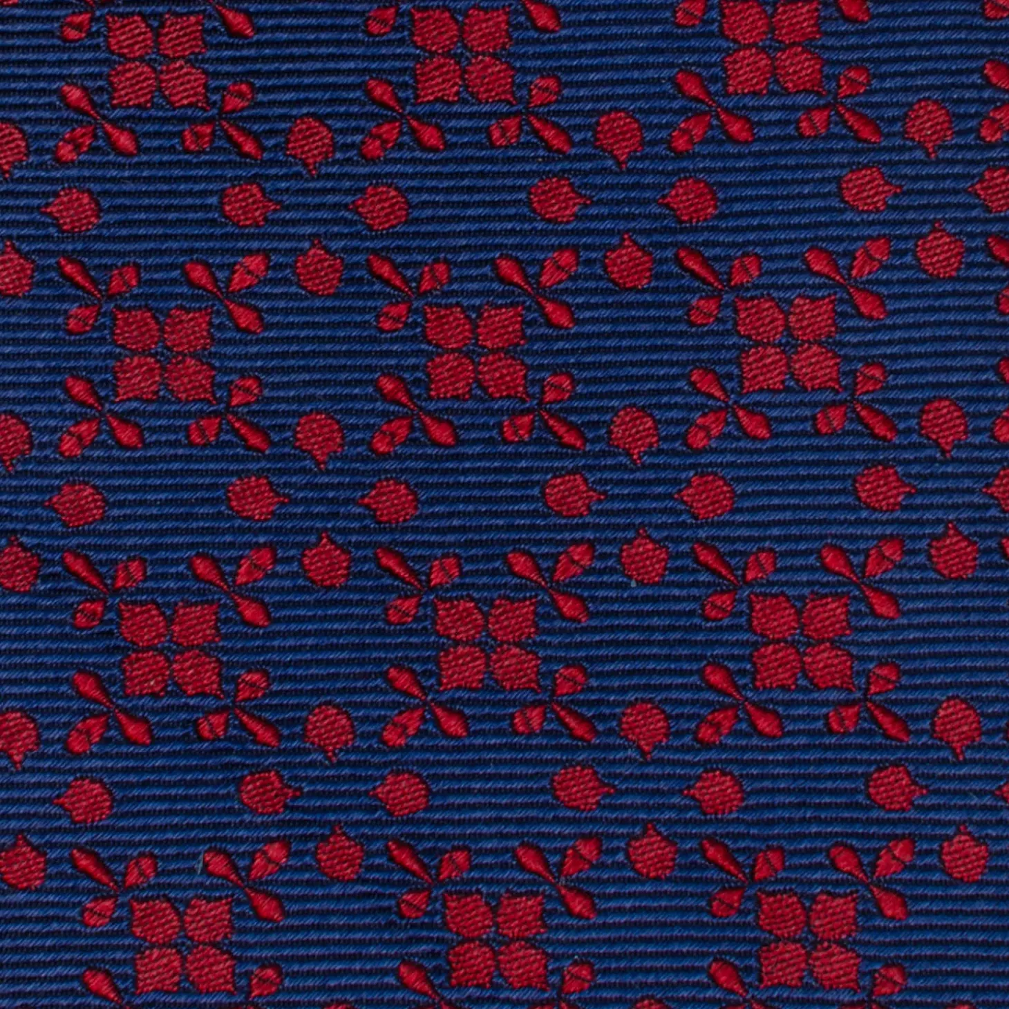 Ox and Bull Trading Co. Navy/Red Patterned Men's Tie