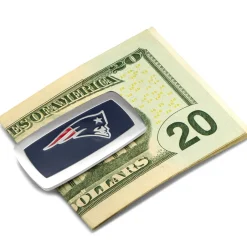 NFL New England Patriots Cushion Money Clip