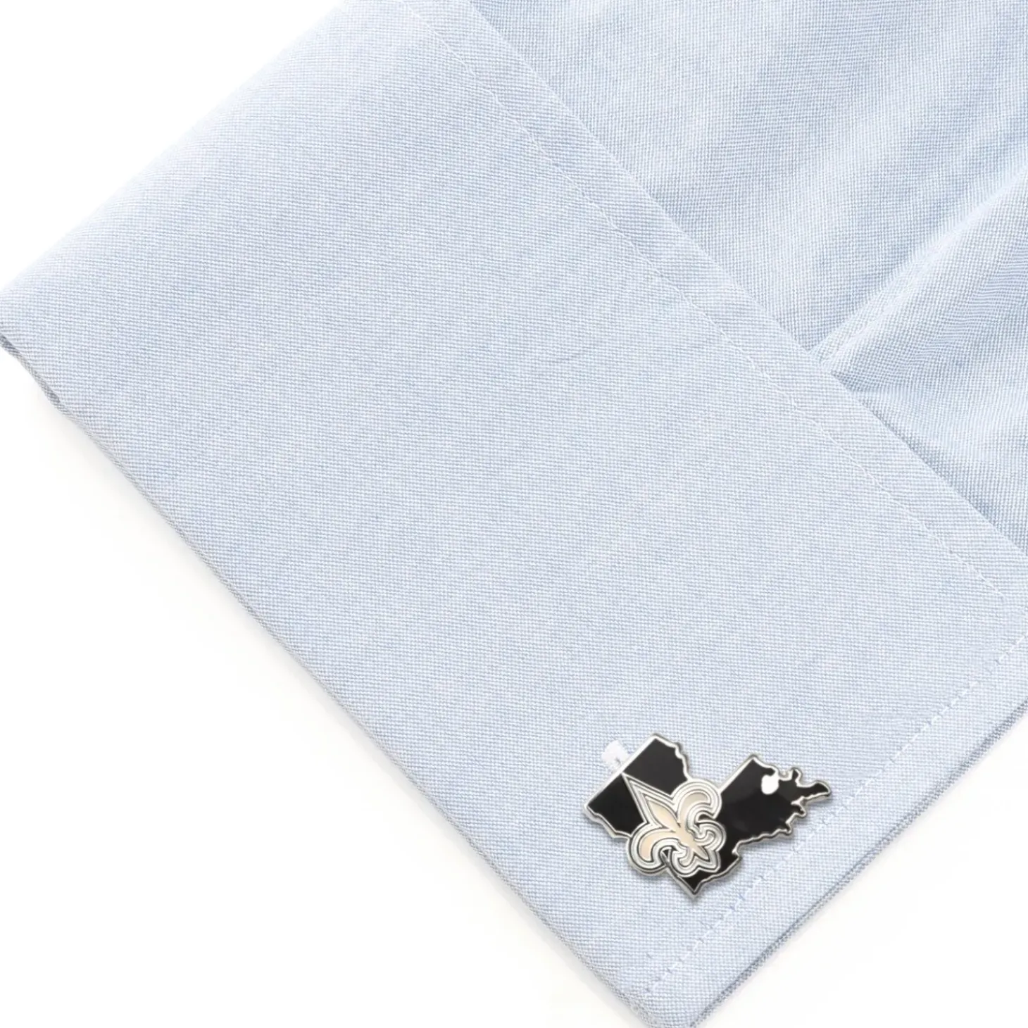 NFL New Orleans Saints State Shaped Cufflinks
