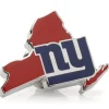 NFL New York Giants State Shaped Lapel Pin
