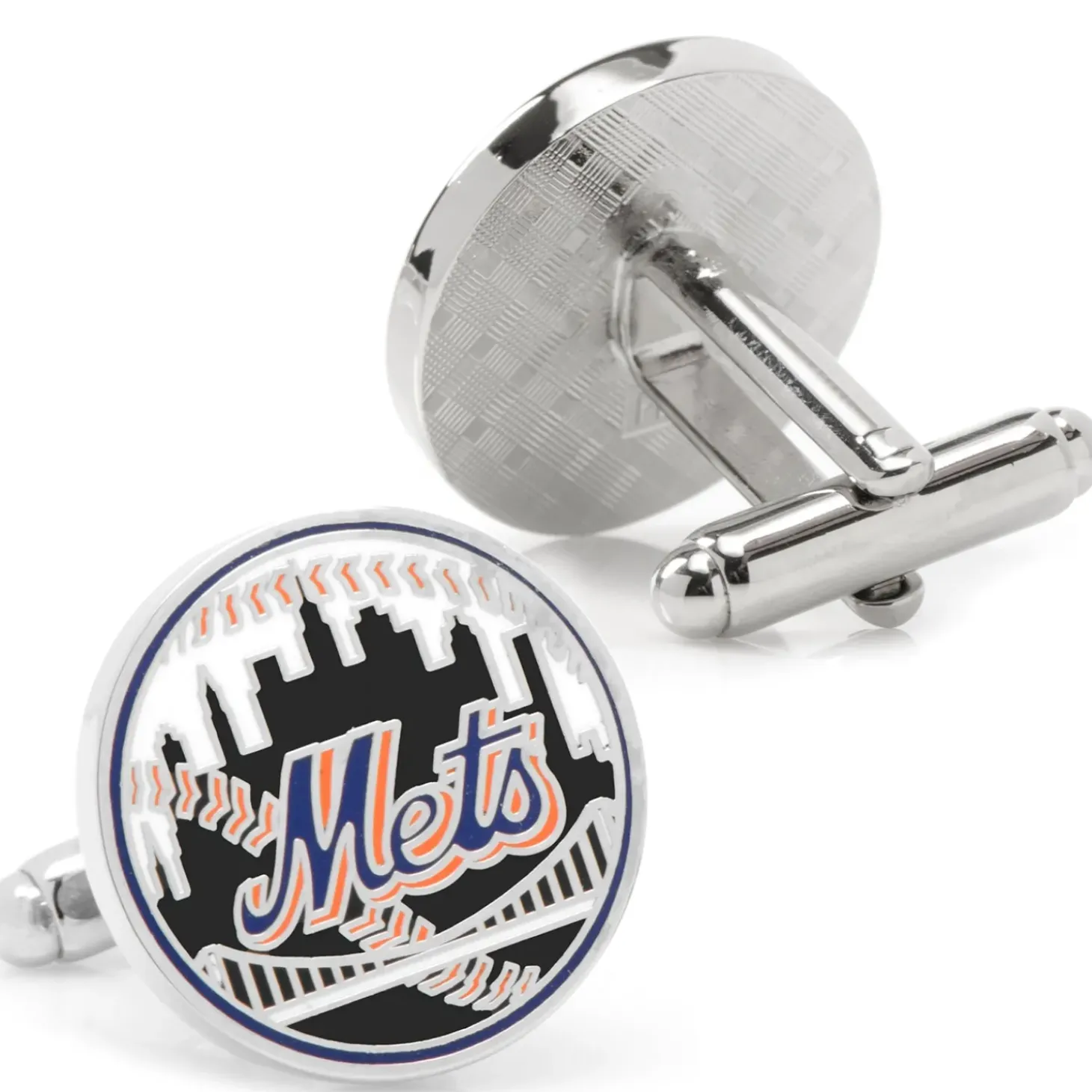 MLB New York Mets Baseball Cufflinks