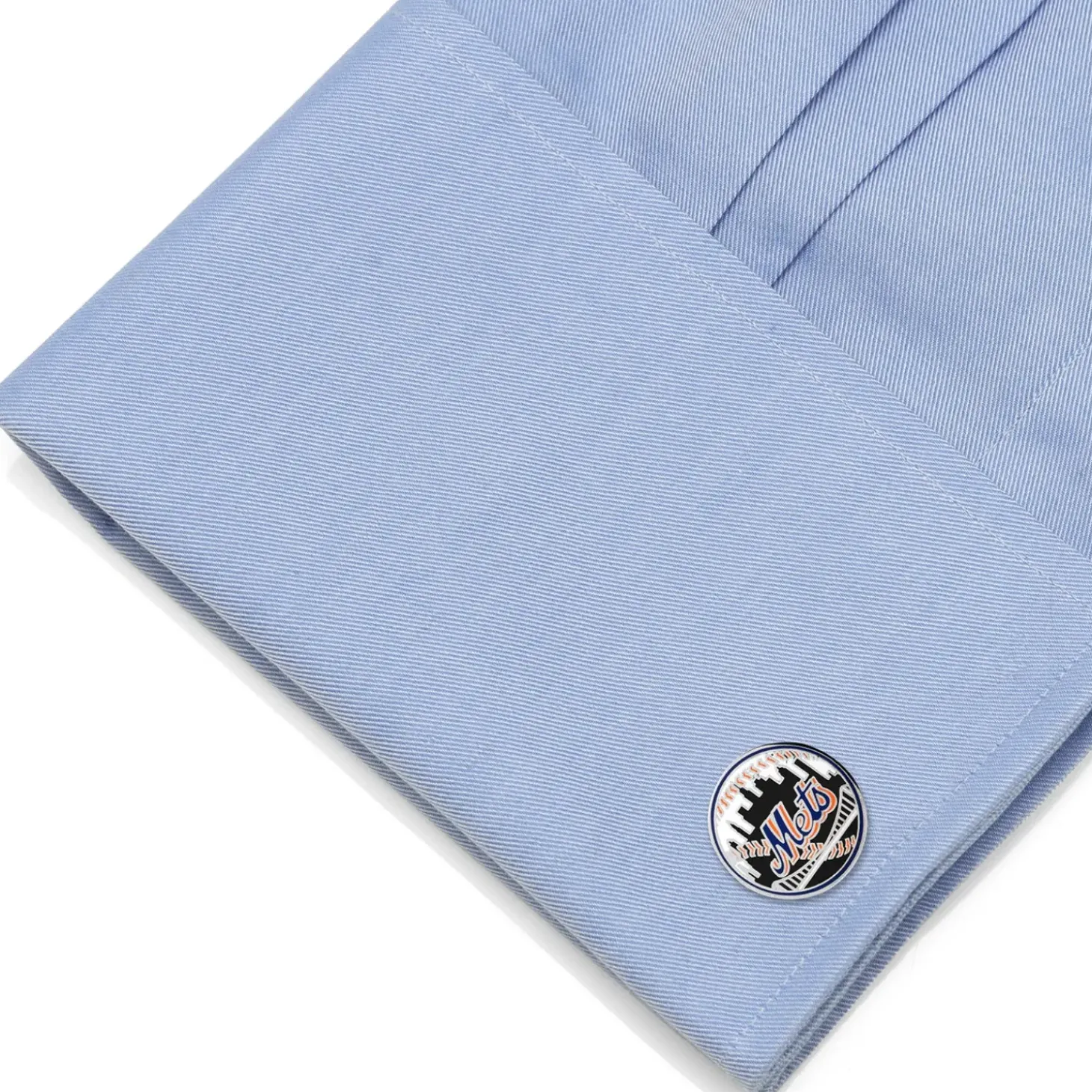 MLB New York Mets Baseball Cufflinks