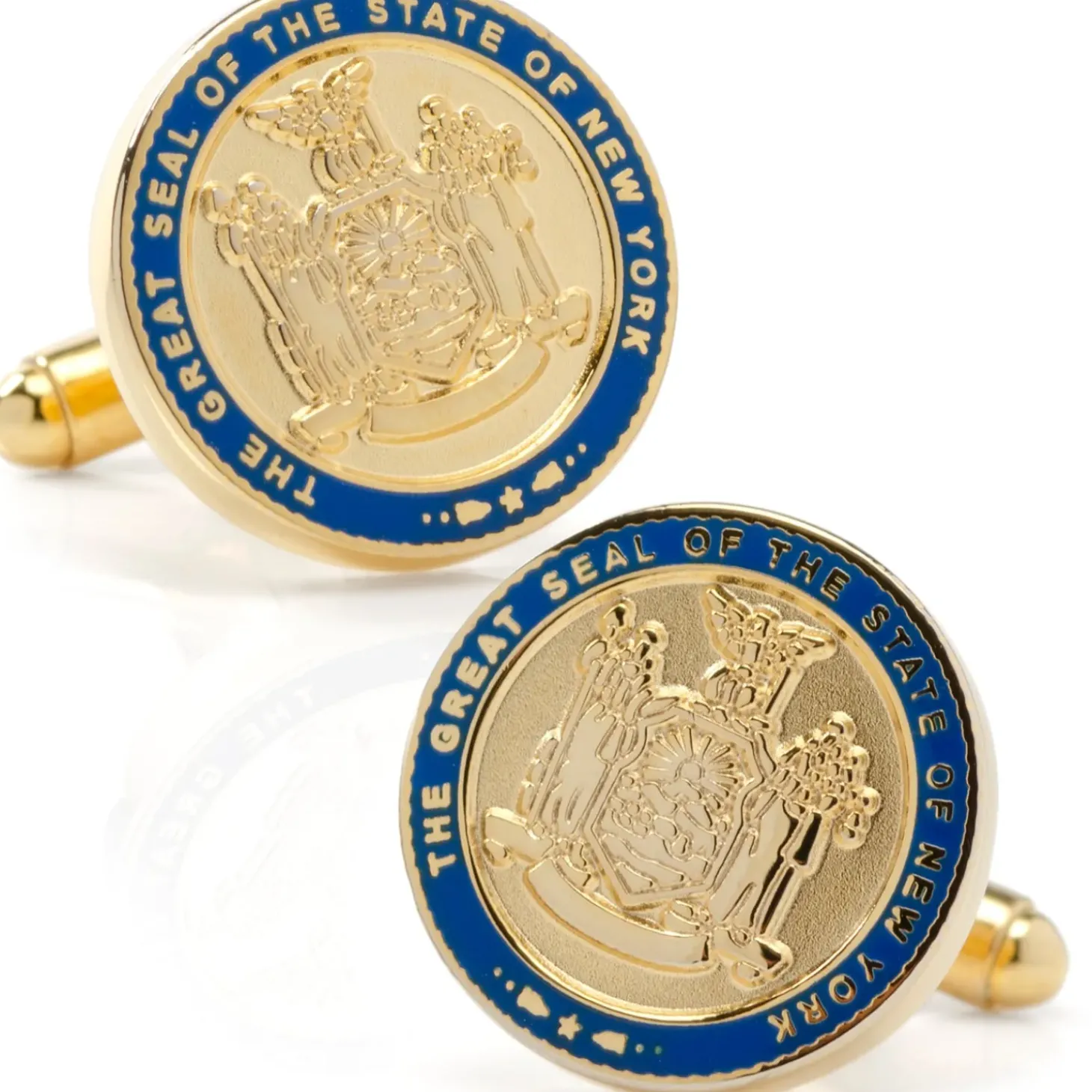 Cufflinks, Inc. New York State Seal Cufflinks