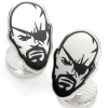 Marvel Nick Fury Silver Cufflinks