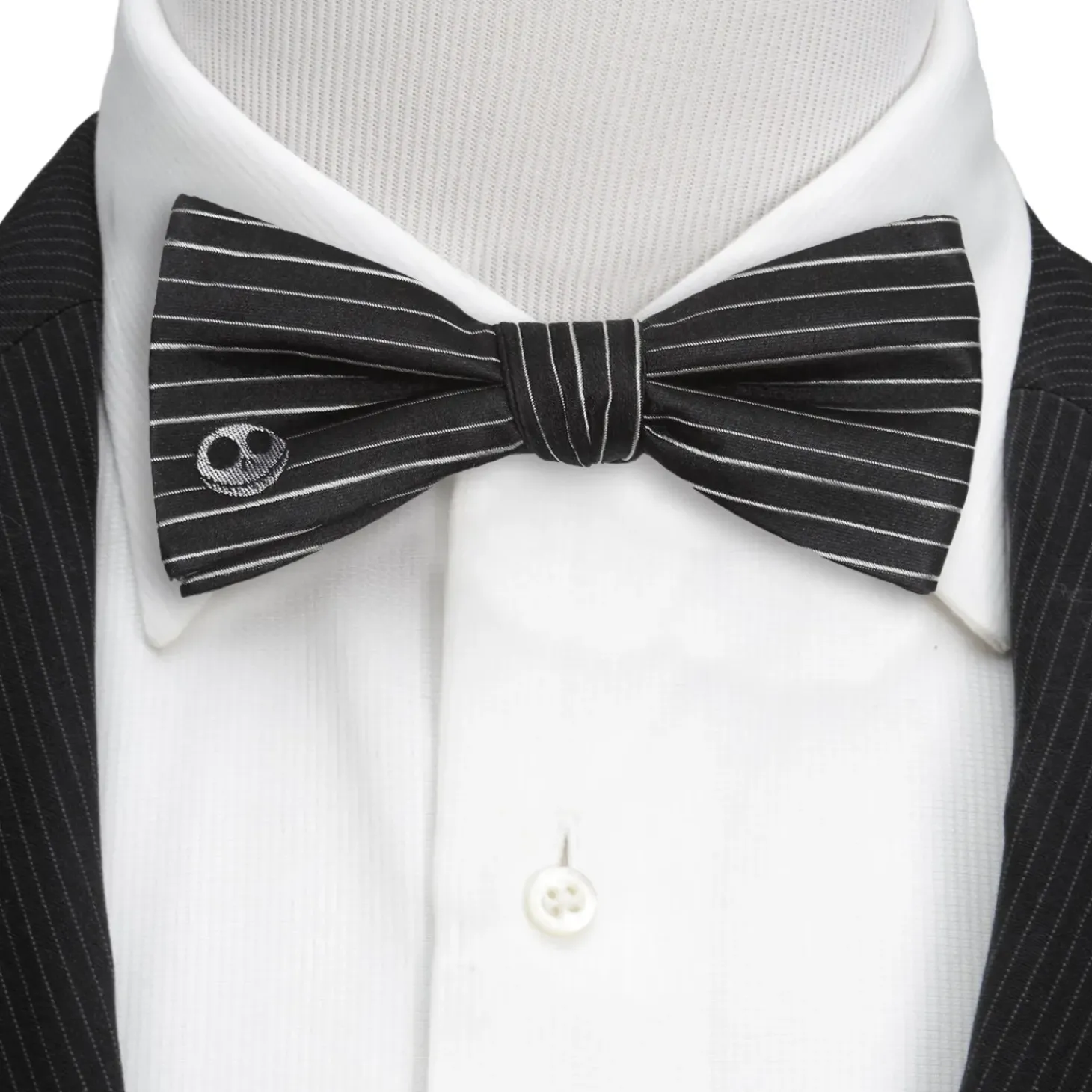 Disney Nightmare Before Christmas Stripe Men's Bow Tie
