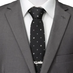 Disney Nightmare Before Christmas Jack Skellington Black Men's Tie