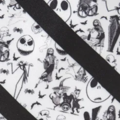 Disney Nightmare Before Christmas Stripe Black Men's Tie
