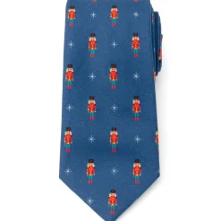 Cufflinks, Inc. Nutcracker Men's Navy Tie