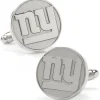 NFL NY Giants Silver Edition Cufflinks
