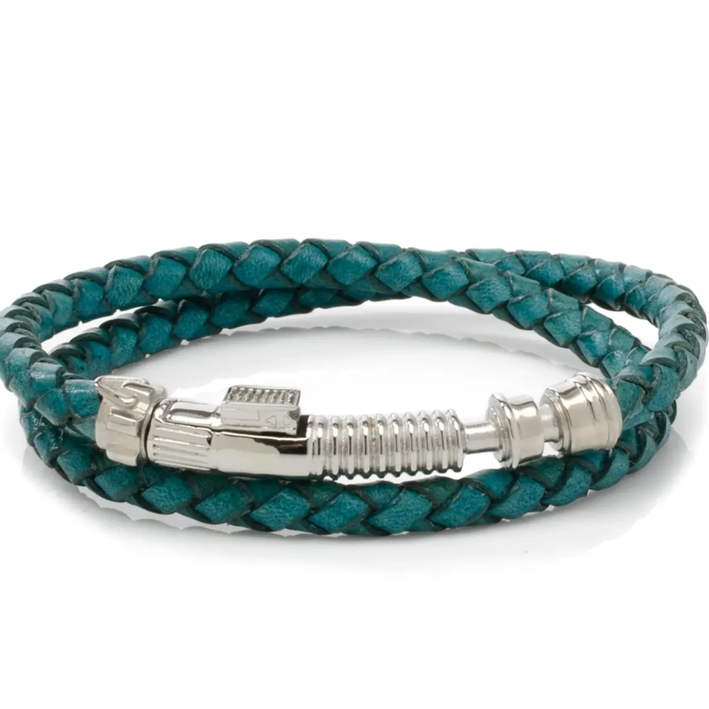 Star Wars Obi Wan Kenobi Lightsaber Teal Blue Bracelet