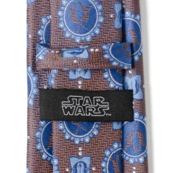 Star Wars Obi-Wan Anakin Saber Battle Men's Tie