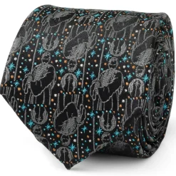 Star Wars Obi-Wan Kenobi Gray Men's Tie