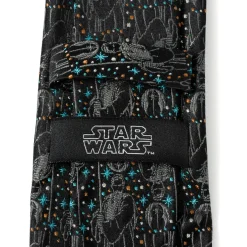 Star Wars Obi-Wan Kenobi Gray Men's Tie