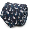 Disney Olaf Navy Pattern Men's Tie