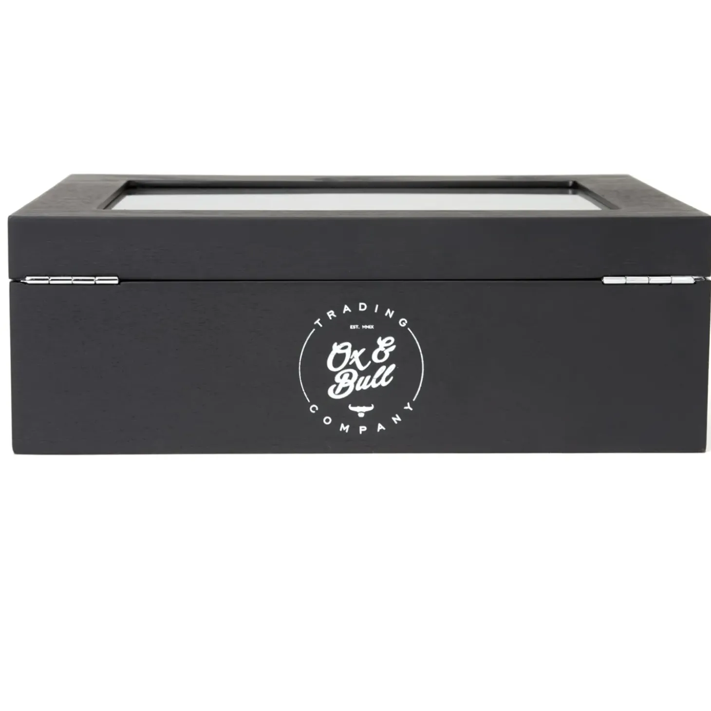 Ox and Bull Trading Co. Onyx Cufflinks Collector's Case - 72 pairs