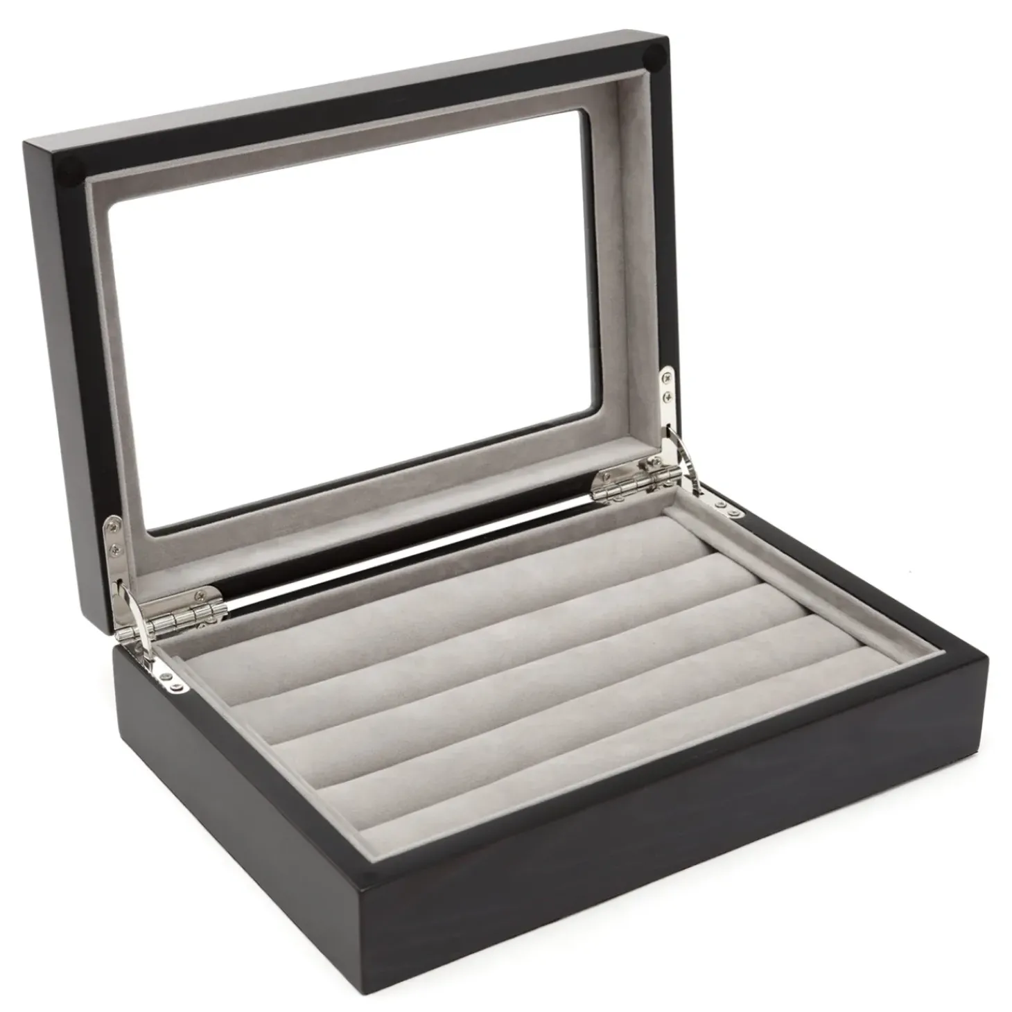 Ox and Bull Trading Co. Onyx Cufflinks Collector's Case - 36 pairs