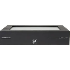 Ox and Bull Trading Co. Onyx Cufflinks Collector's Case - 36 pairs