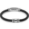 Ox and Bull Trading Co. Onyx I Love You Bracelet