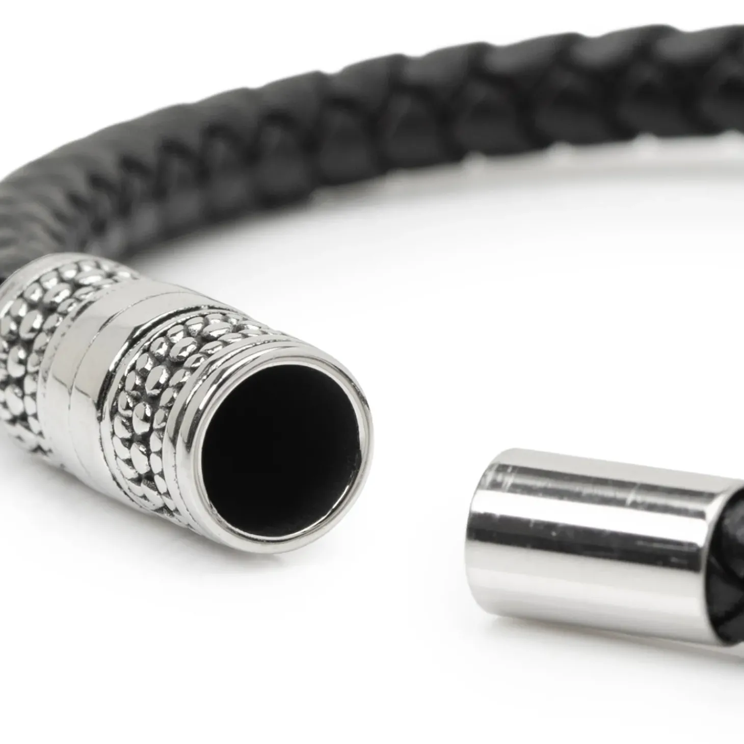 Ox and Bull Trading Co. Onyx I Love You Bracelet