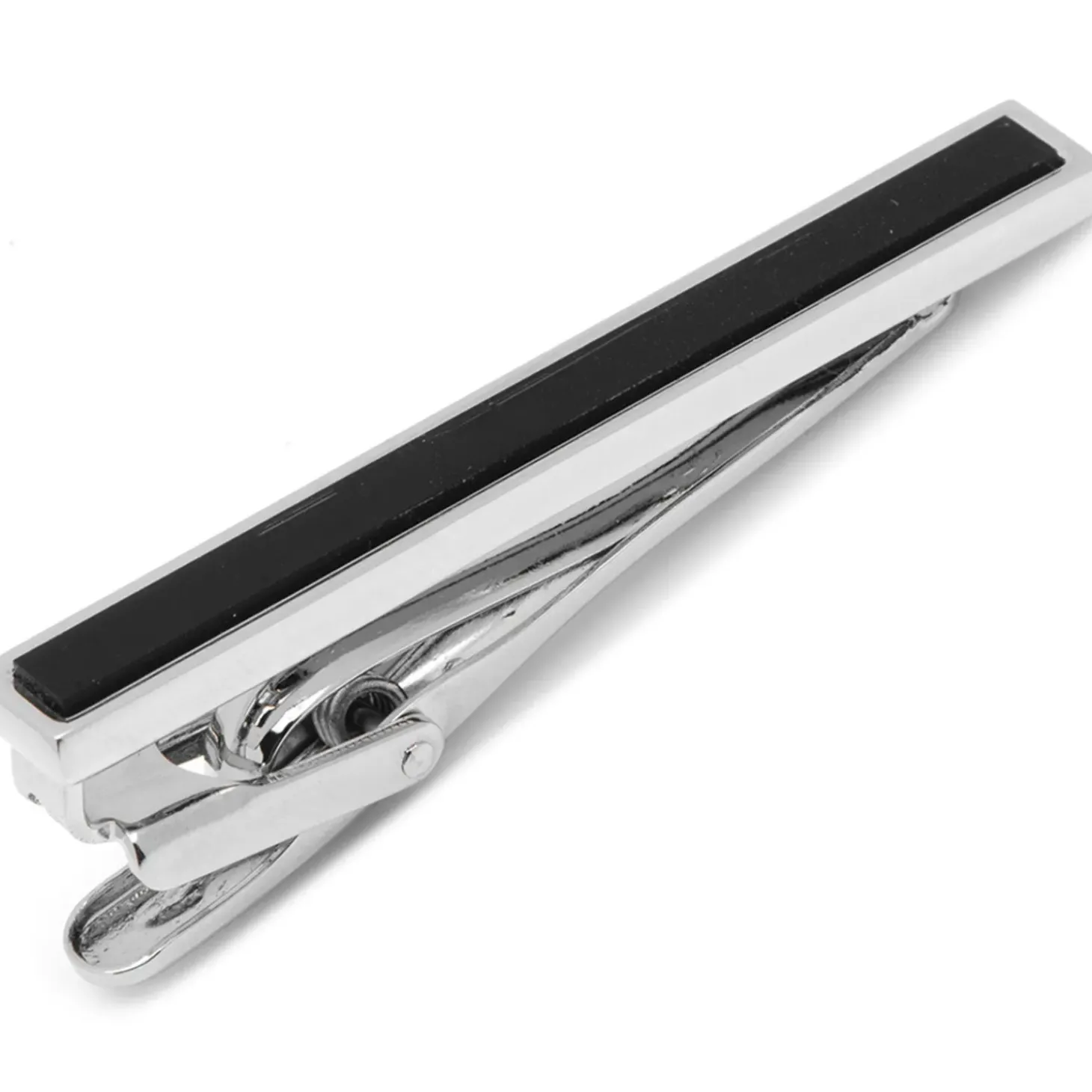 Ox and Bull Trading Co. Onyx Inlaid Tie Clip