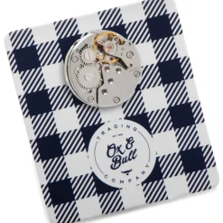 Ox and Bull Trading Co. Open Edge Skeleton Watch Movement Lapel Pin