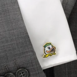 NCAA Oregon Ducks Mascot Cufflinks