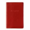 Moore & Giles Passport Wallet in Cardinal Red