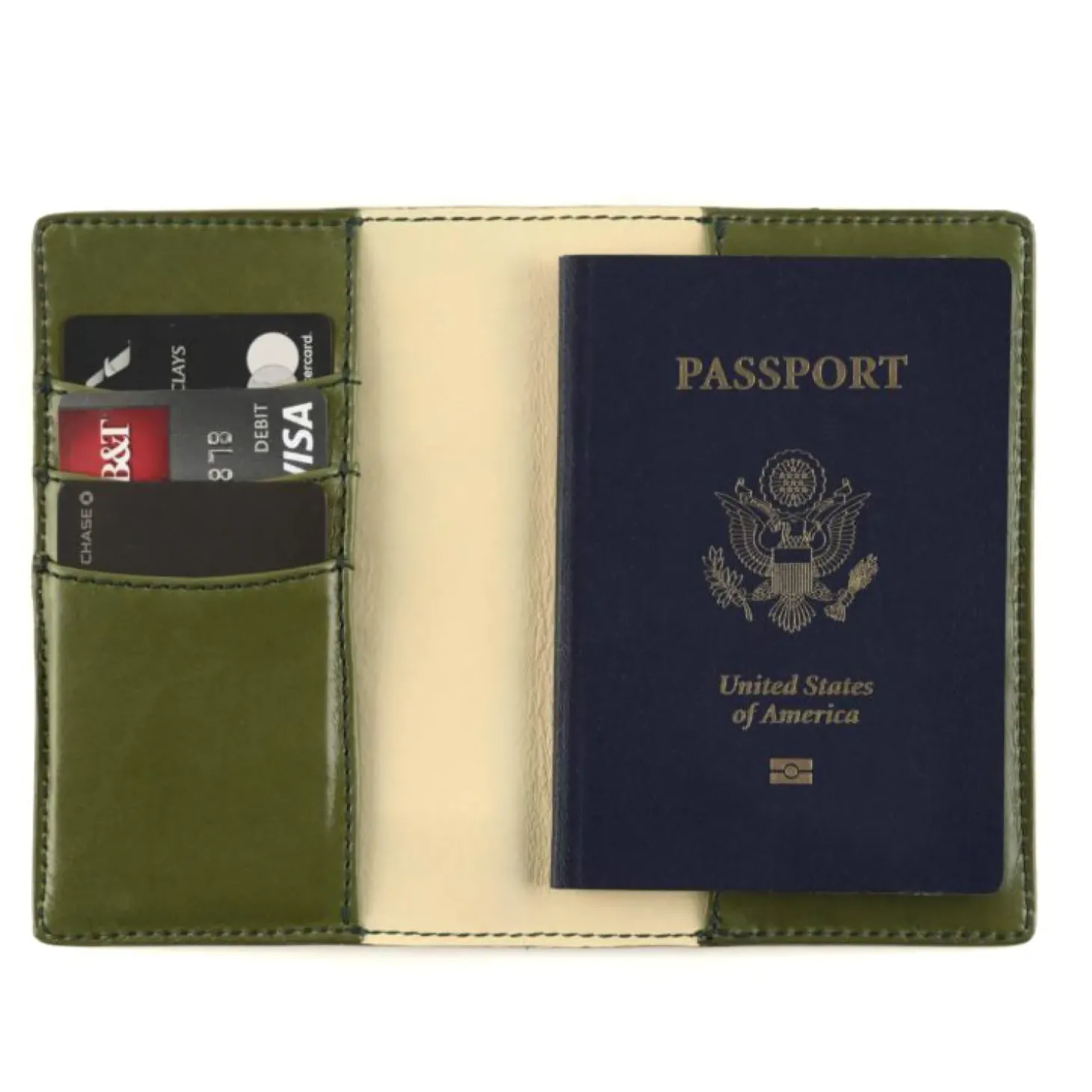 Moore & Giles Passport Wallet in Notting Hill Bottle