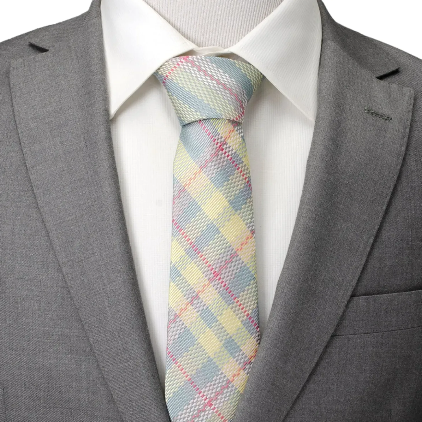 Cufflinks, Inc. Pastel Plaid Men's Tie