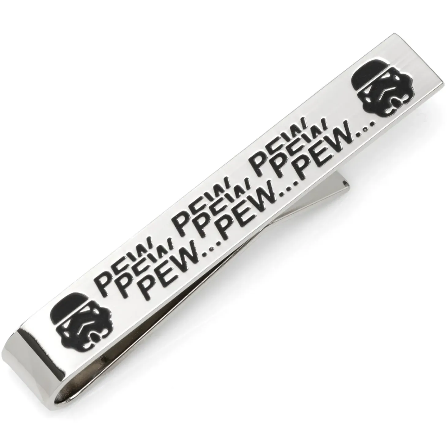Star Wars Pew Pew Pew Stormtrooper Tie Bar