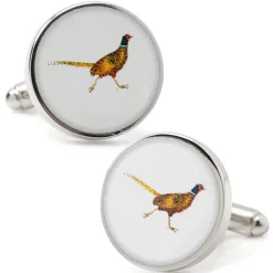 Cufflinks, Inc. Pheasant Bird Cufflinks