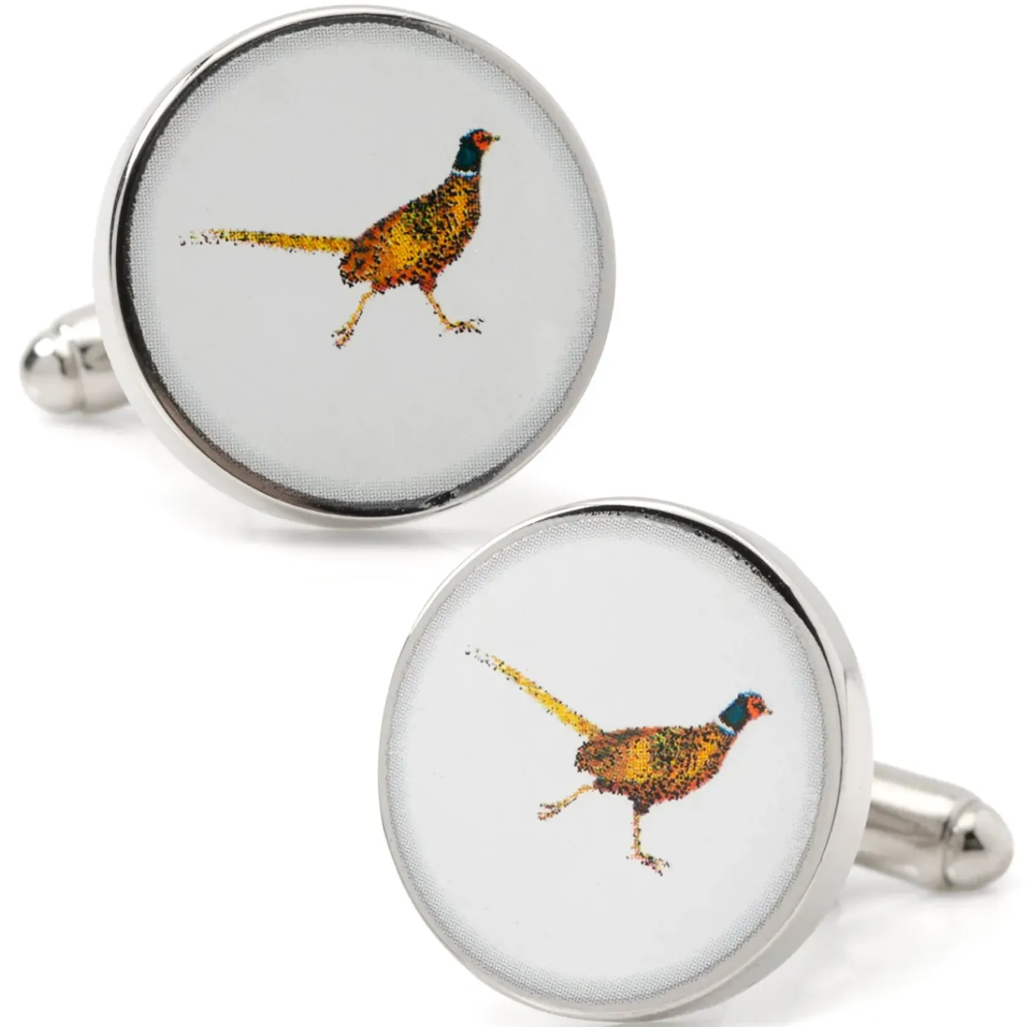 Cufflinks, Inc. Pheasant Bird Cufflinks
