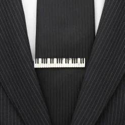 Ox and Bull Trading Co. Piano Keys Tie Clip