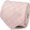 Ox and Bull Trading Co. Pink Art Deco Men's Tie