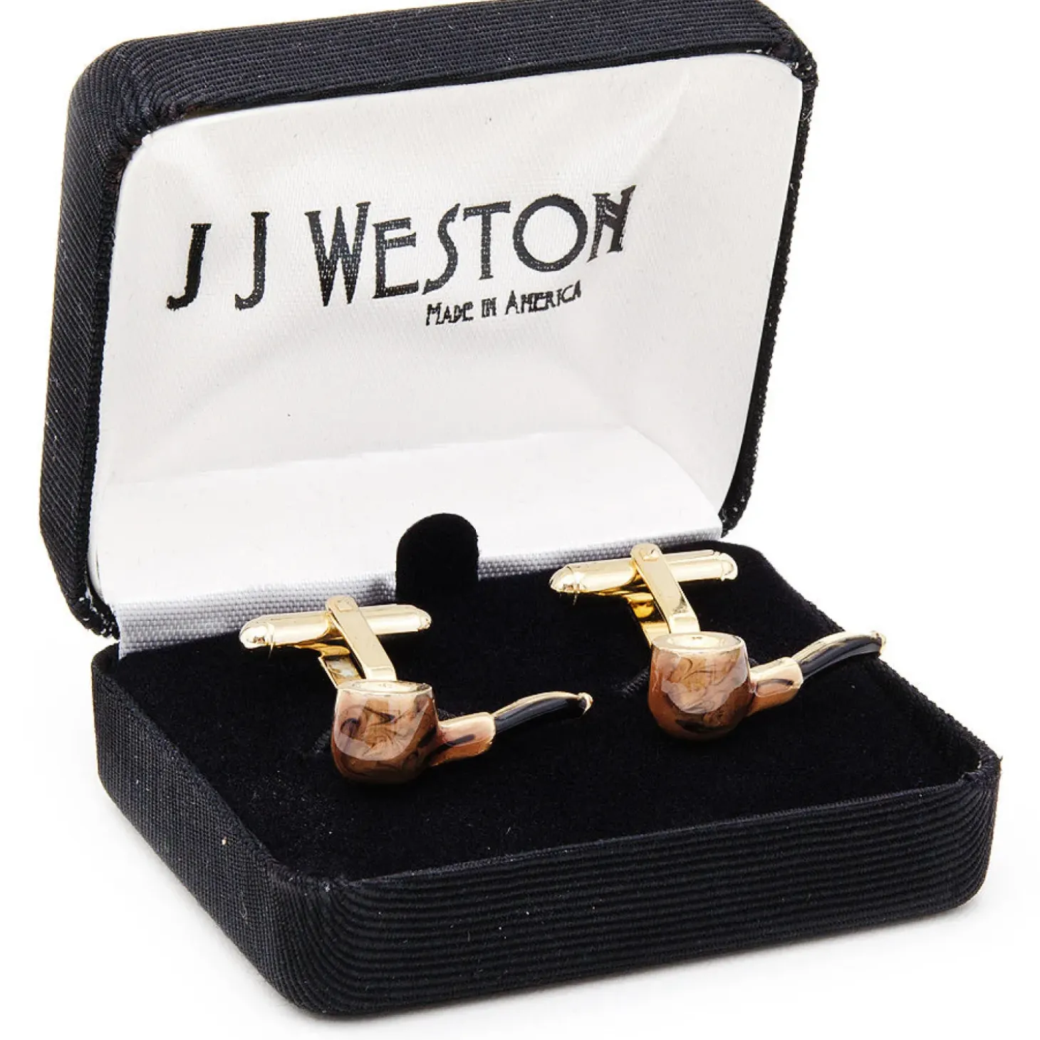 JJ Weston Pipe Cufflinks