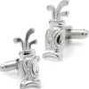 Cufflinks, Inc. Plated Golf Bag Cufflinks