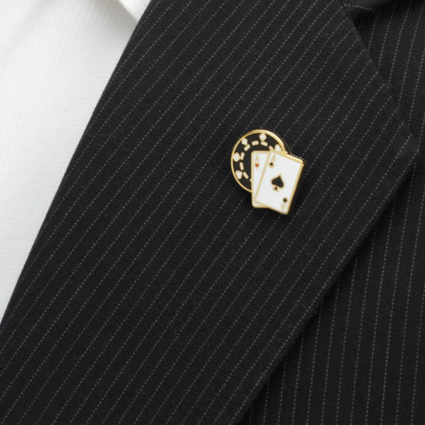Cufflinks, Inc. Poker Lapel Pin