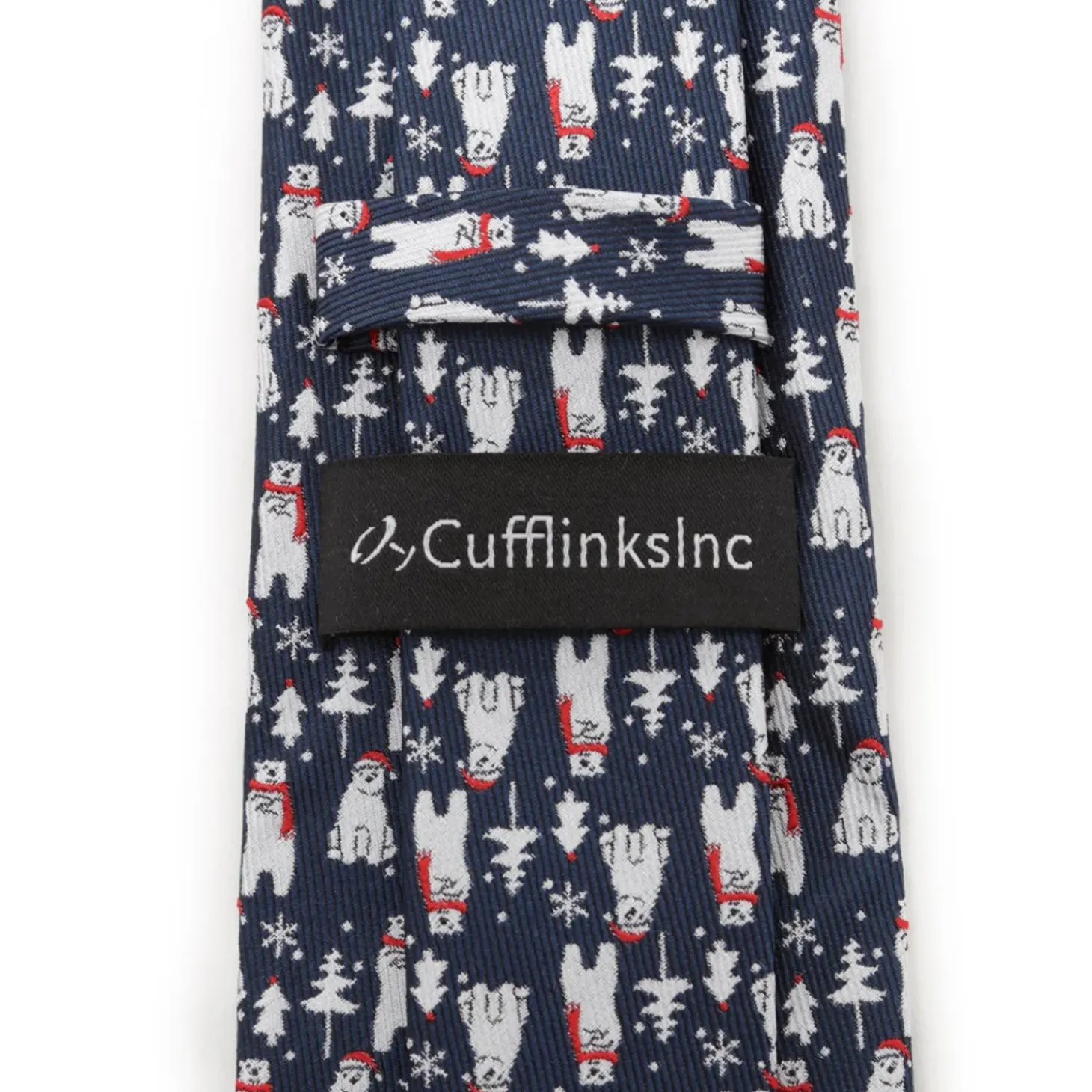 Cufflinks, Inc. Polar Bear Blue Men's Tie