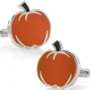 Cufflinks, Inc. Pumpkin Enamel Cufflinks