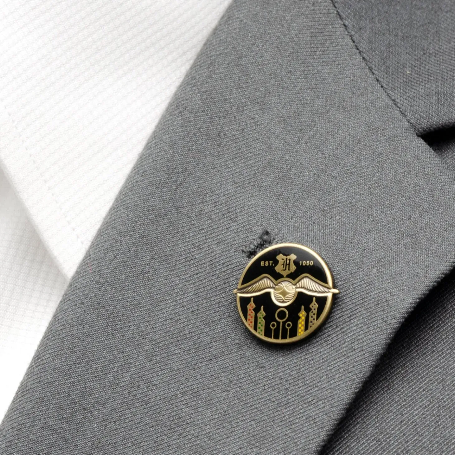 Harry Potter Quidditch Field Lapel Pin