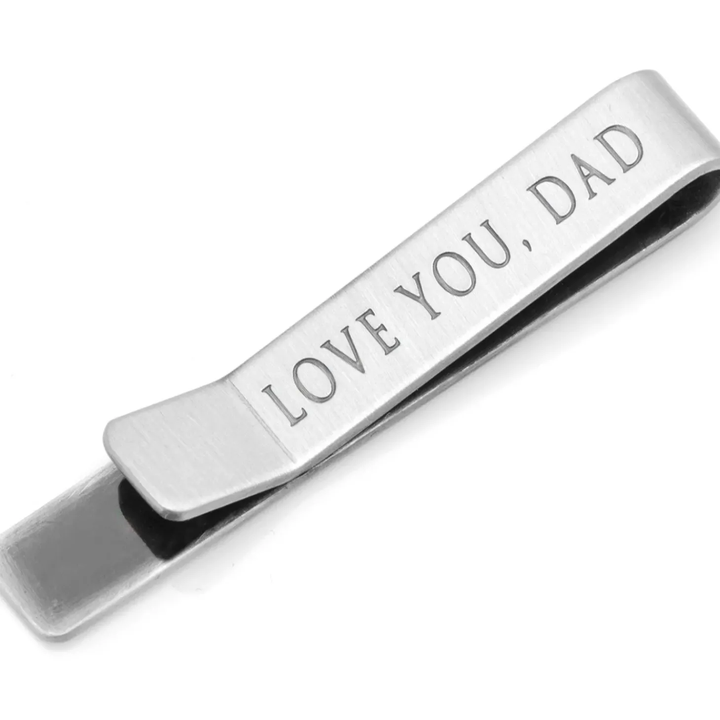 Ox and Bull Trading Co. "Love You, Dad" Hidden Message Tie Bar