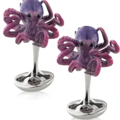 Fils Unique "Sixteen Legs" Octopus Cufflinks