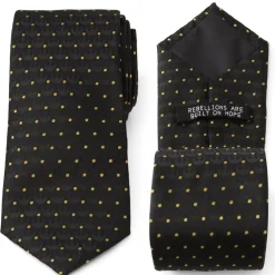 Star Wars Rebel Dot Charcoal Men's Tie