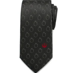 Star Wars Rebel Force Gray Men's Tie