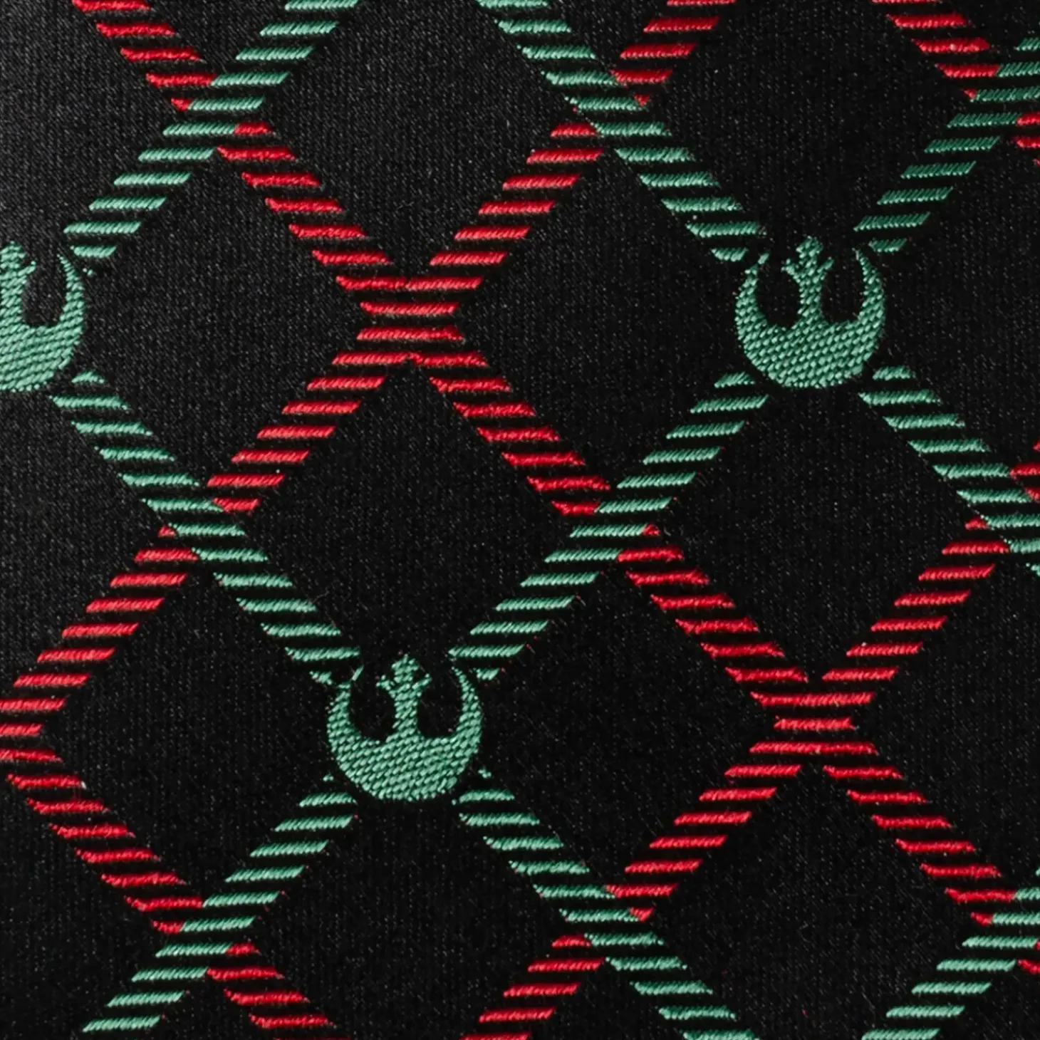 Star Wars Rebel Red/Green Plaid Men's Tie