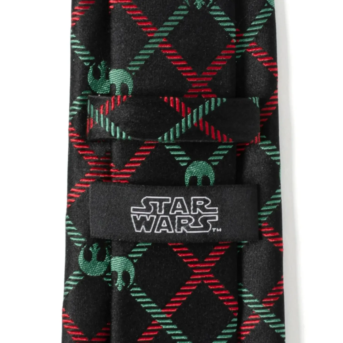 Star Wars Rebel Red/Green Plaid Men's Tie